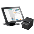 ETRON Kassensystem Posiflex RT2016 inkl. EPSON Bondrucker